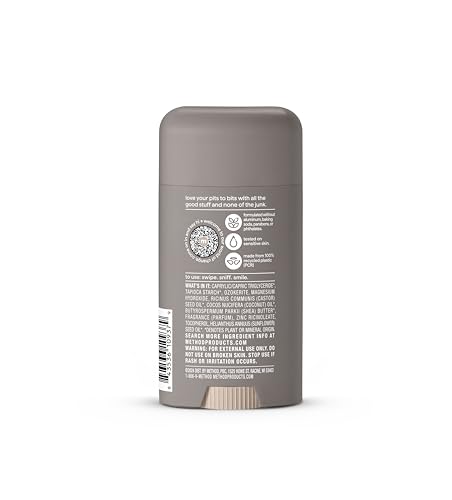 Method Cedar and Cypress deodorant bottle close-up highlights aluminum-free formula.