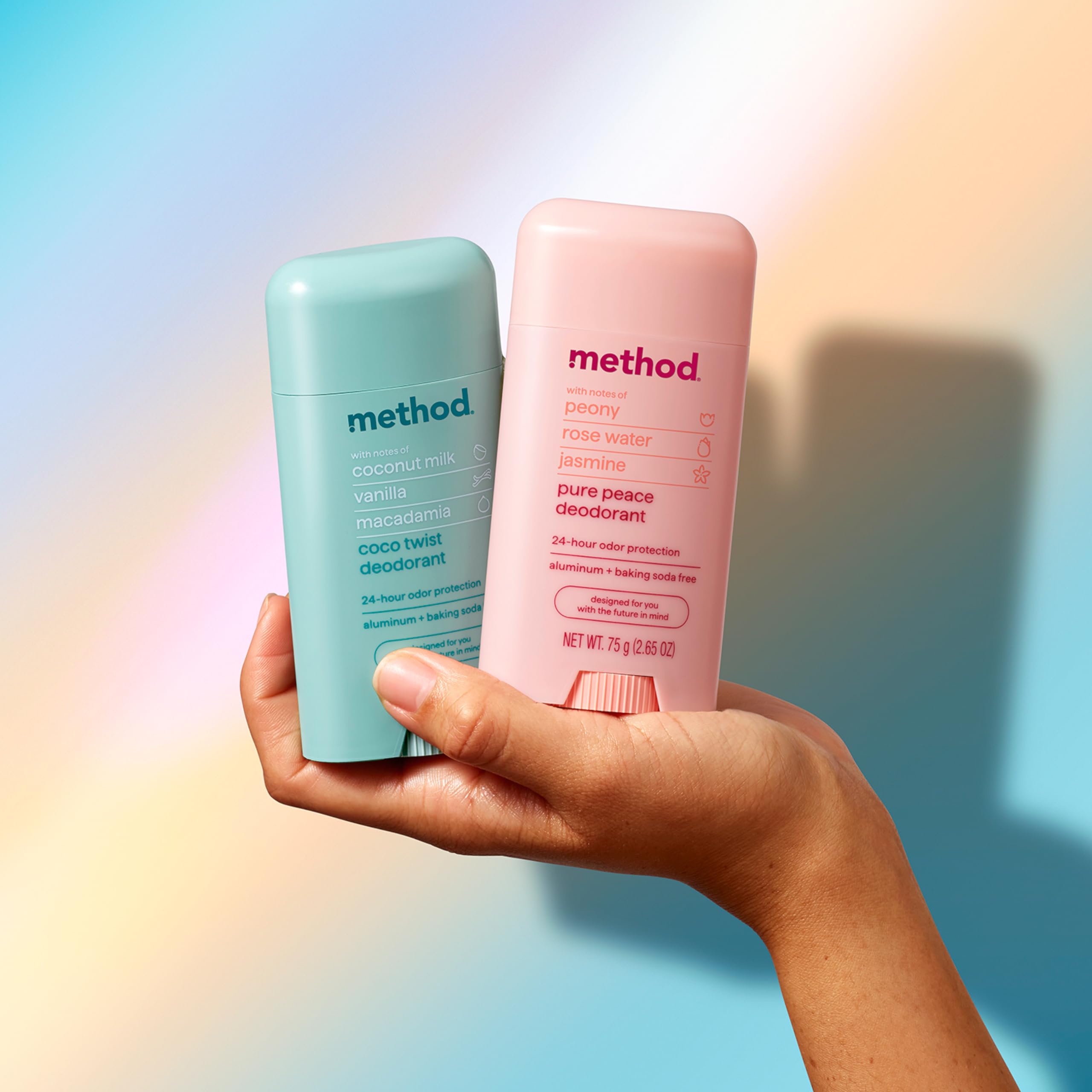 Applying Method Coco Twist provides smooth glide and gentle care.