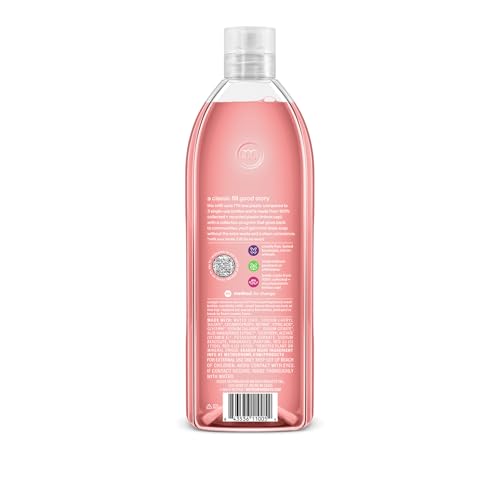 Method Foaming Hand Soap Refill pink grapefruit pour highlights quick, gentle cleansing at home