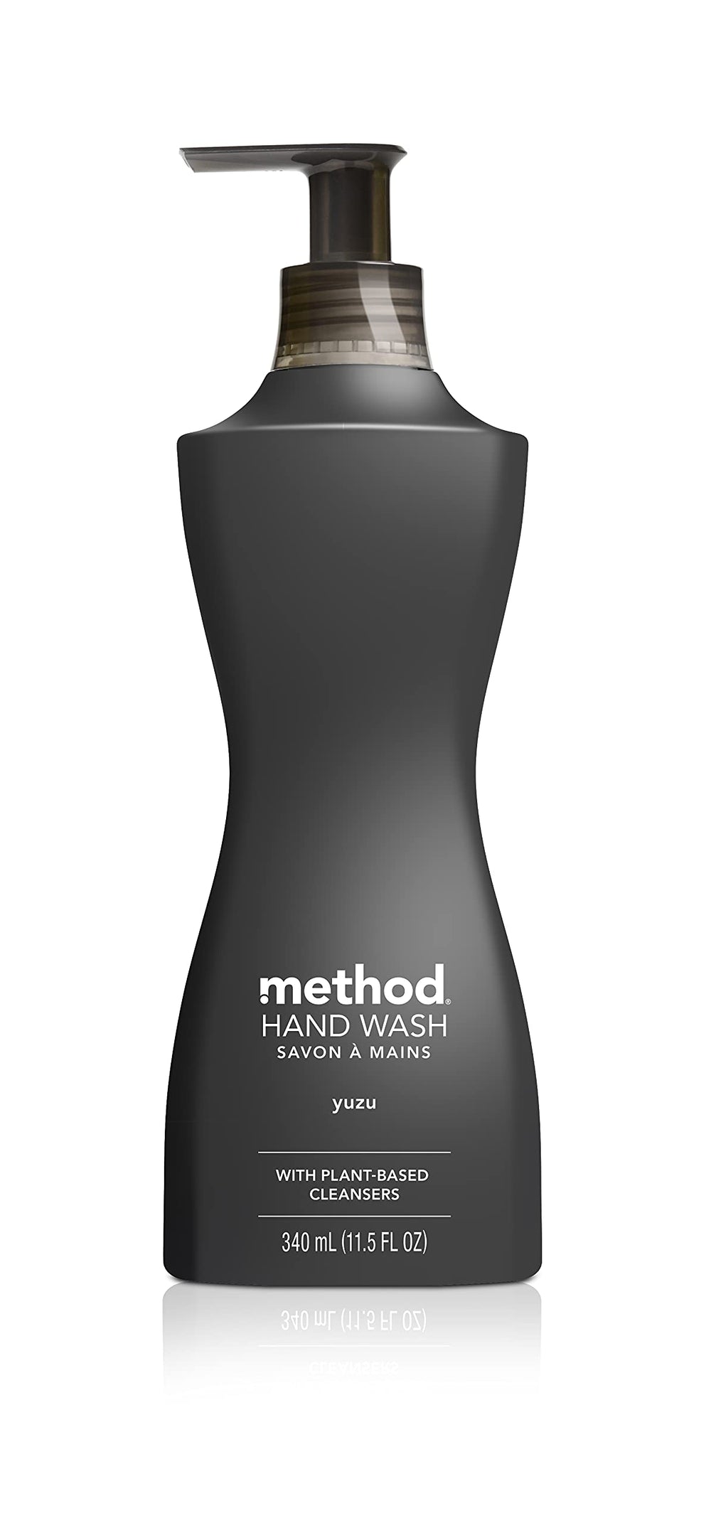 Method Gel Hand Wash Yuzu bottle front, crisp citrus scent for refreshed hands.