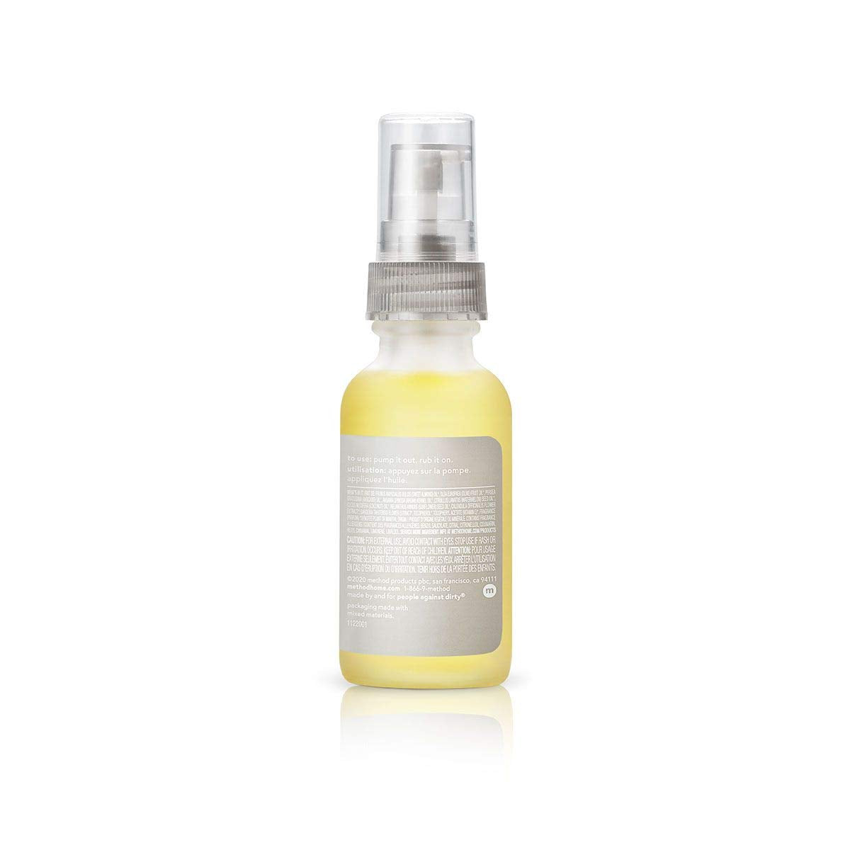Method Men Beard Oil Sea + Surf bottle front, quick-absorb conditioning for unruly beards