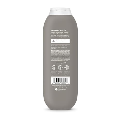 Modern Method Men branding on a minimal bottle design.