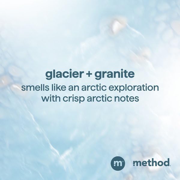 Method Men Glacier Granite lather in hand suggests quick, efficient wash day.