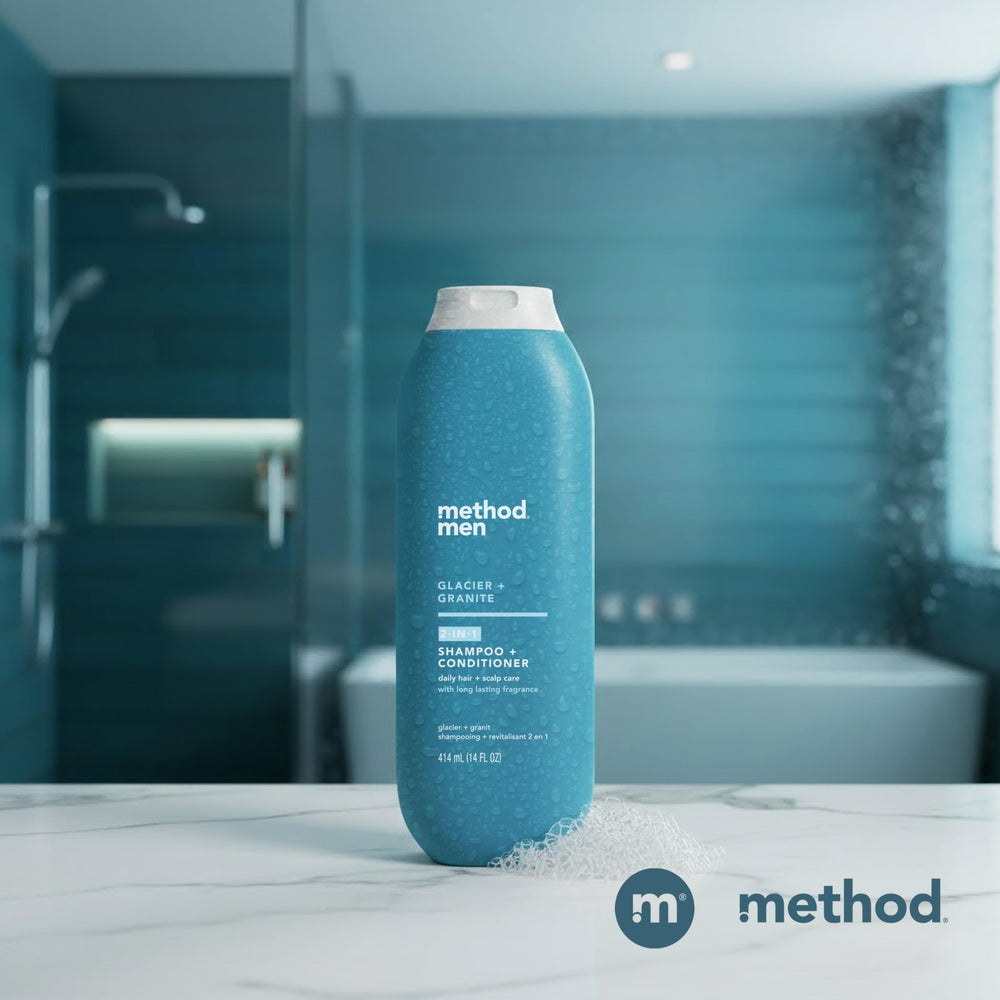 Method Men Glacier Granite six-pack for easy everyday use at home.