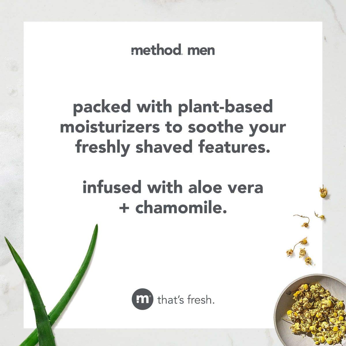 Aloe vera and chamomile blend in Sea + Surf balm