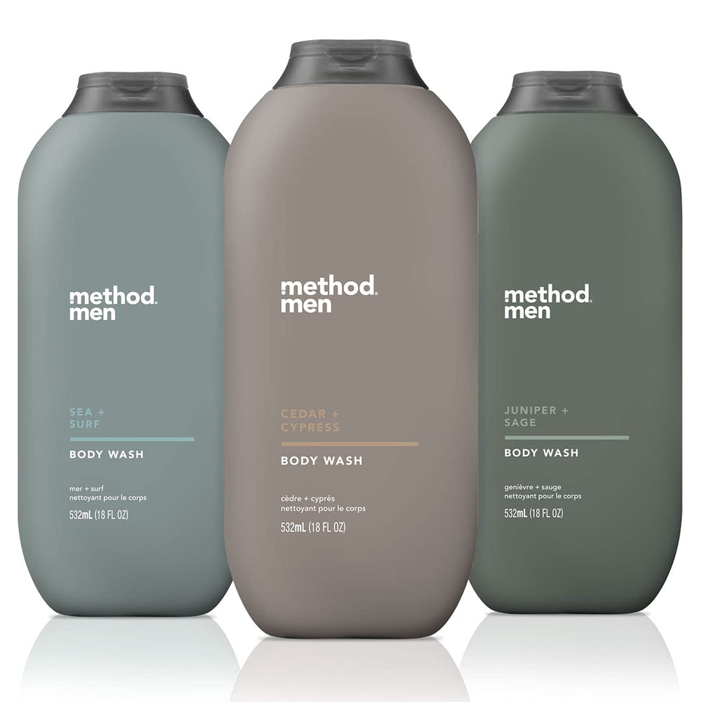 Method Men Sea Surf bottle front view for daily, refreshing clean