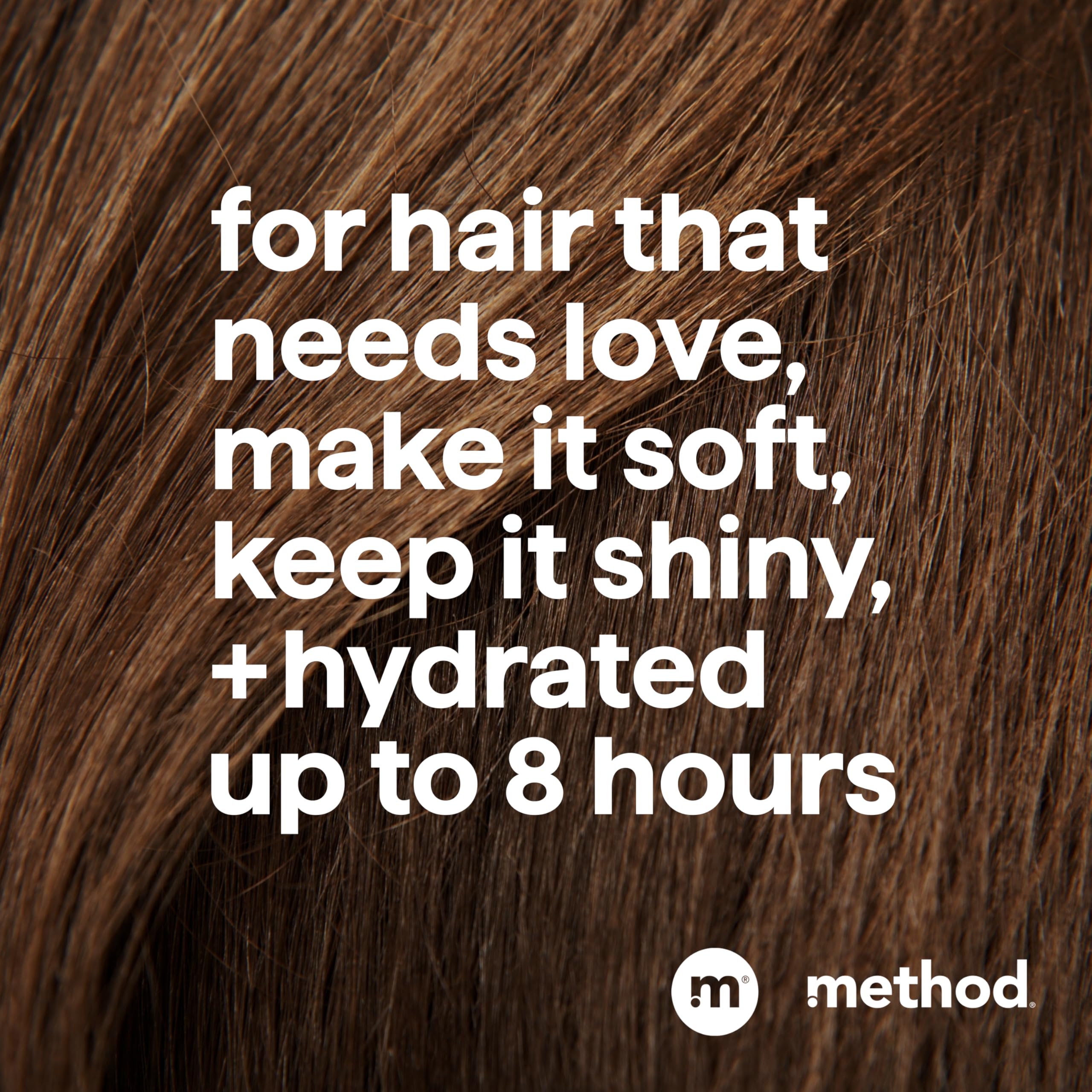 Method Simply Nourish bottle back shows ingredients for nourishing care.