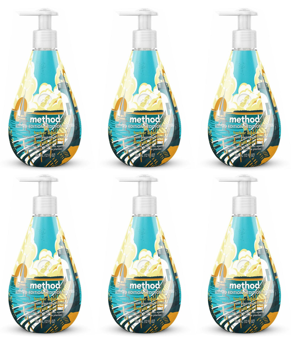 Method Sequoia Woodlands handsoap gel bottle shows forest-inspired scent for refreshing cleansing.