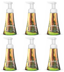 Method Woodlands Sequoia hand soap bottle with pine and cedarwood scent for refreshing handwashing.