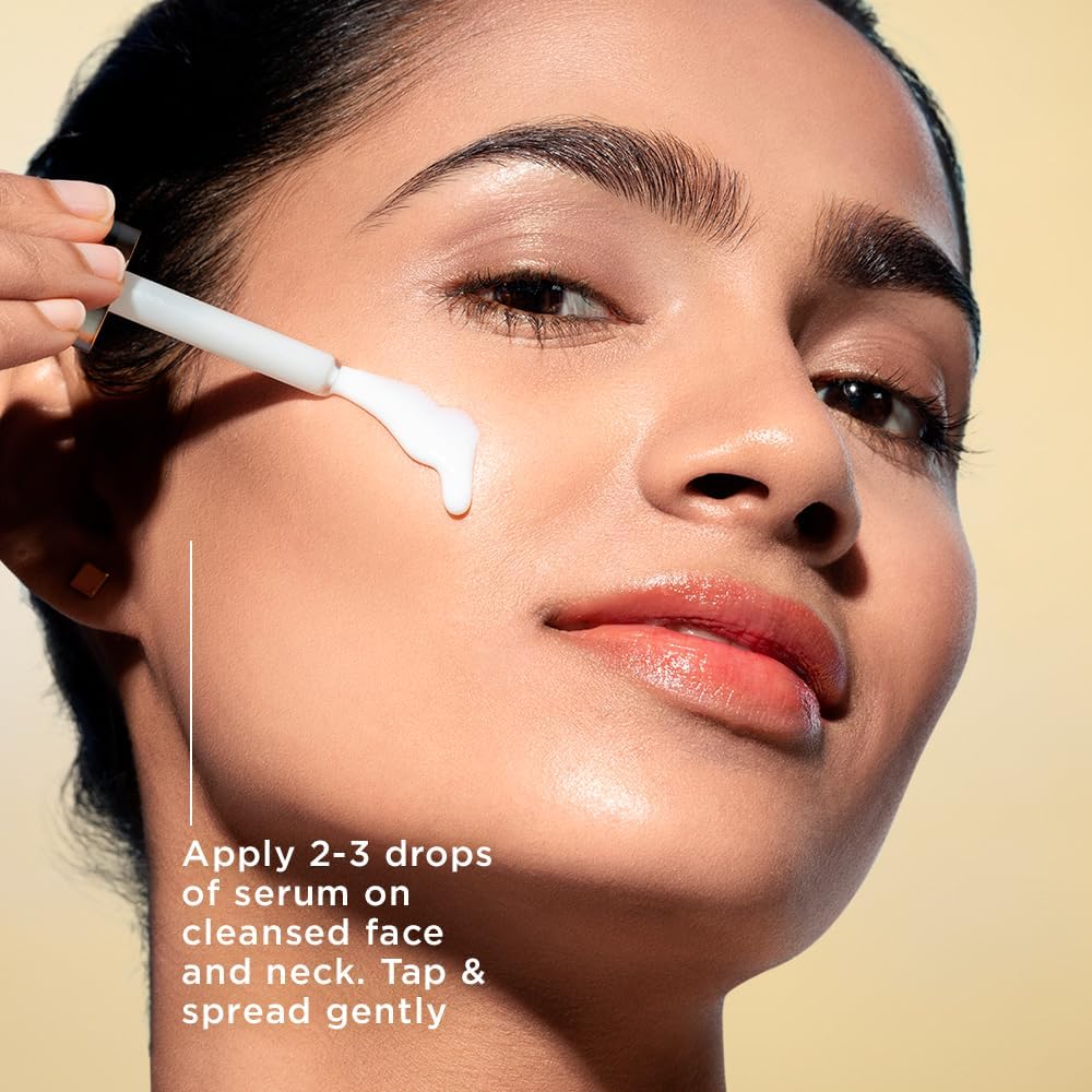 Serum texture illustrating no white cast after application