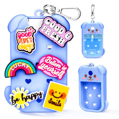 Metyond dog silicone case for Touchland blue protects 30ml spray on the go