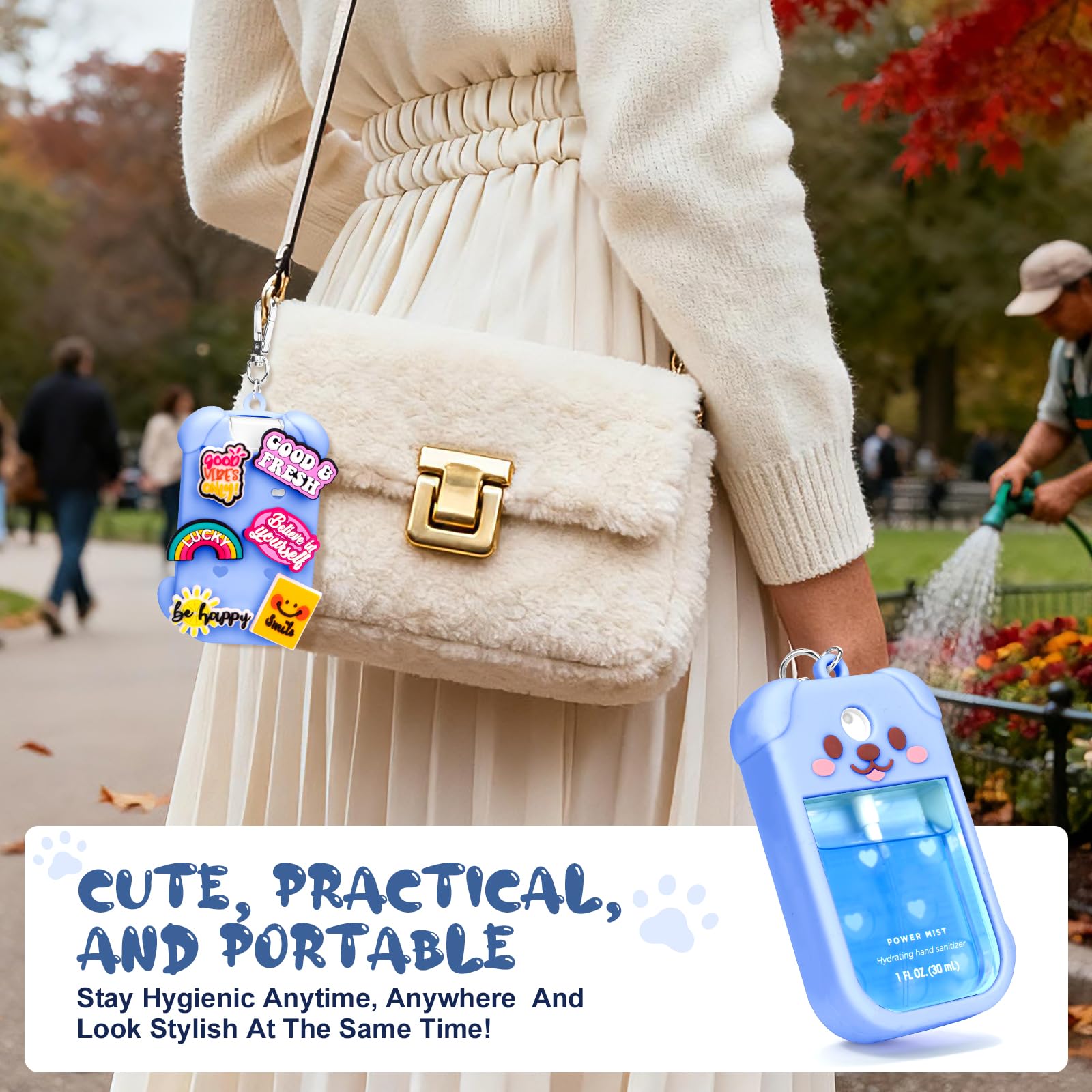 Soft, odor-free silicone surface feels velvety to the touch