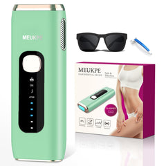 MEUKPE IPL device facial-use close-up delivering precise pulses for smoother skin.