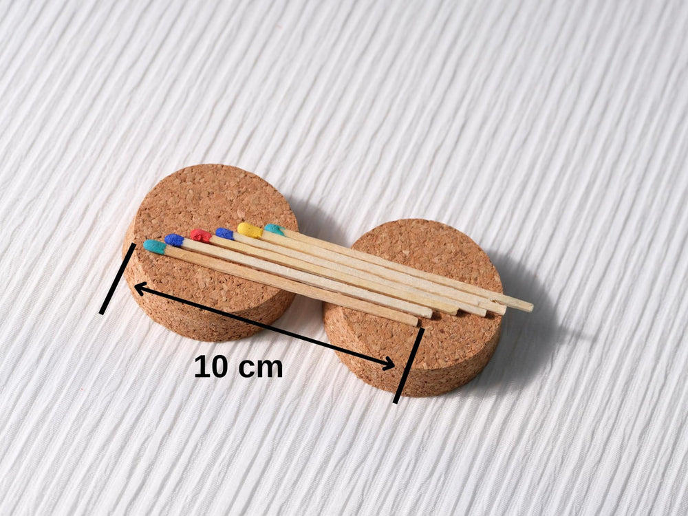 Meya Luxury decorative matches brighten a desk or coffee table.