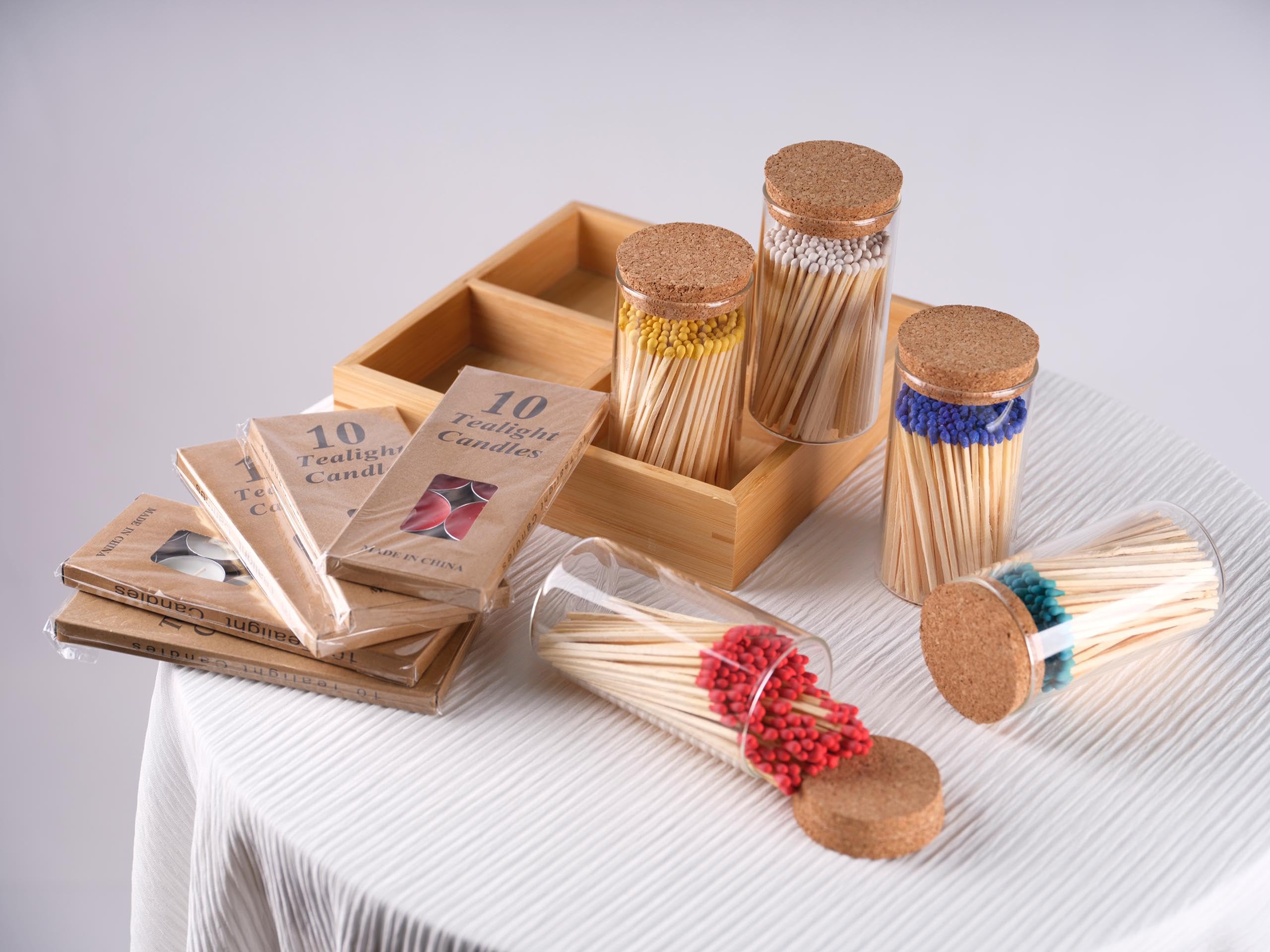 Meya Luxury gift-ready packaging appeals to candle and home decor lovers.