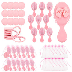 Meyeyaia coquette bow mirror pink for on-the-go touch-ups