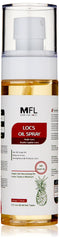 MFL Made For Locs vegan oil spray bottle ready for daily scalp care.