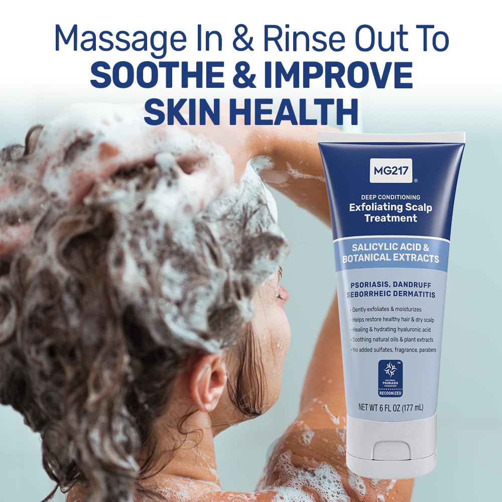 MG217 sulfate-free paraben-free formula supports scalp health