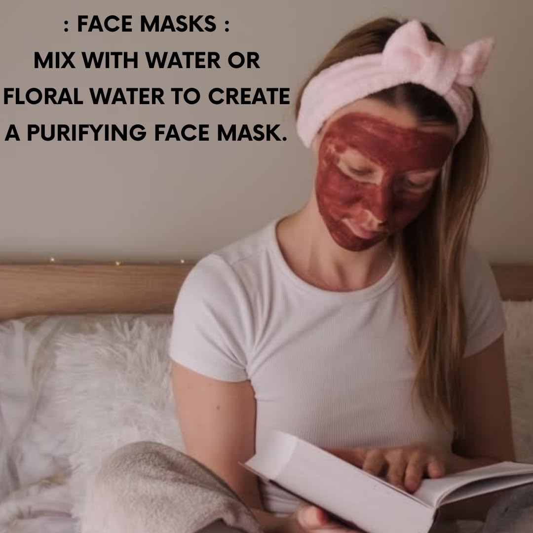 mGanna Moroccan Red Clay body-cleanser showcases versatile cleansing for radiant skin.