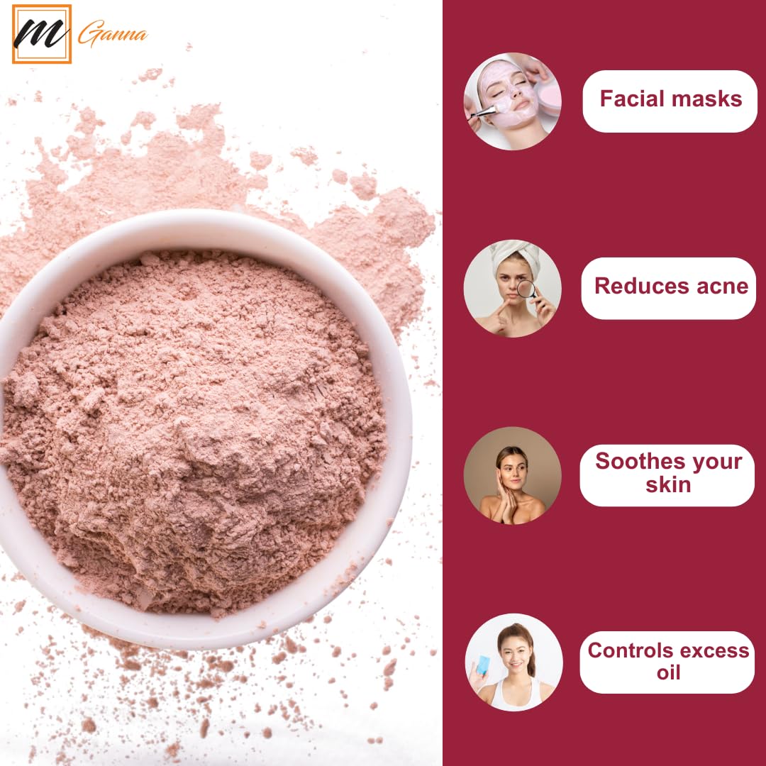 mganna rose clay powder pink shade variation across batches