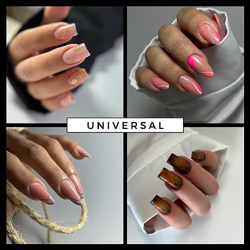 MGART Dual Nail Forms release cleanly after polymerization for easy removal.