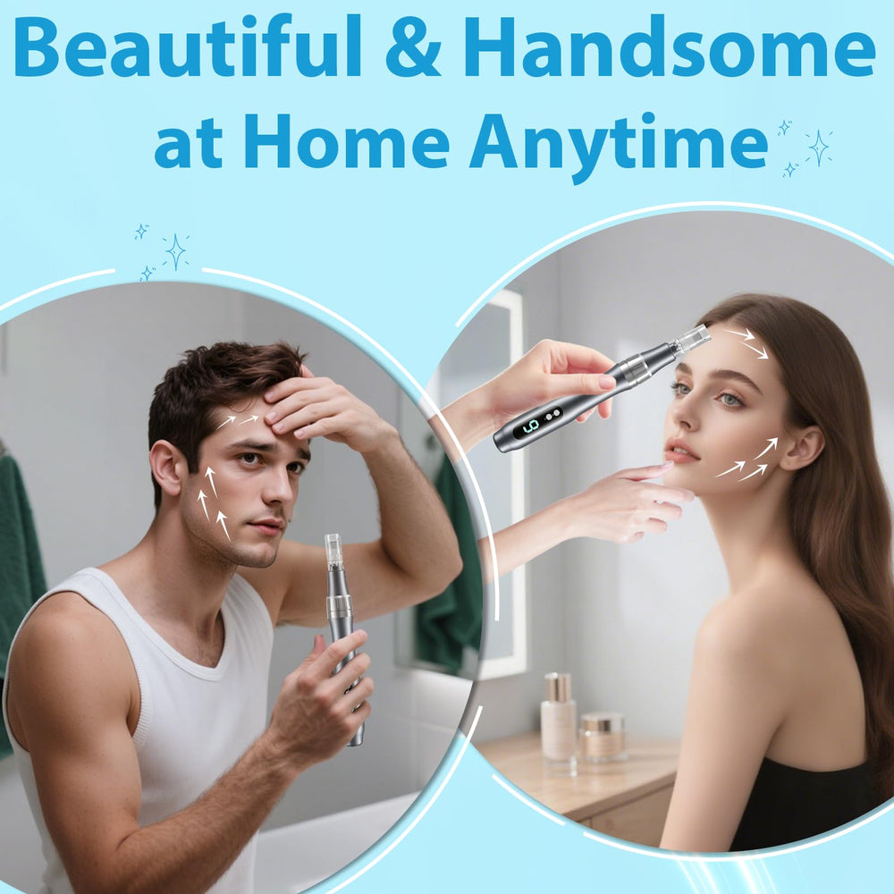 MGGSUG packaging features a ready-to-use dermastamp kit for home care