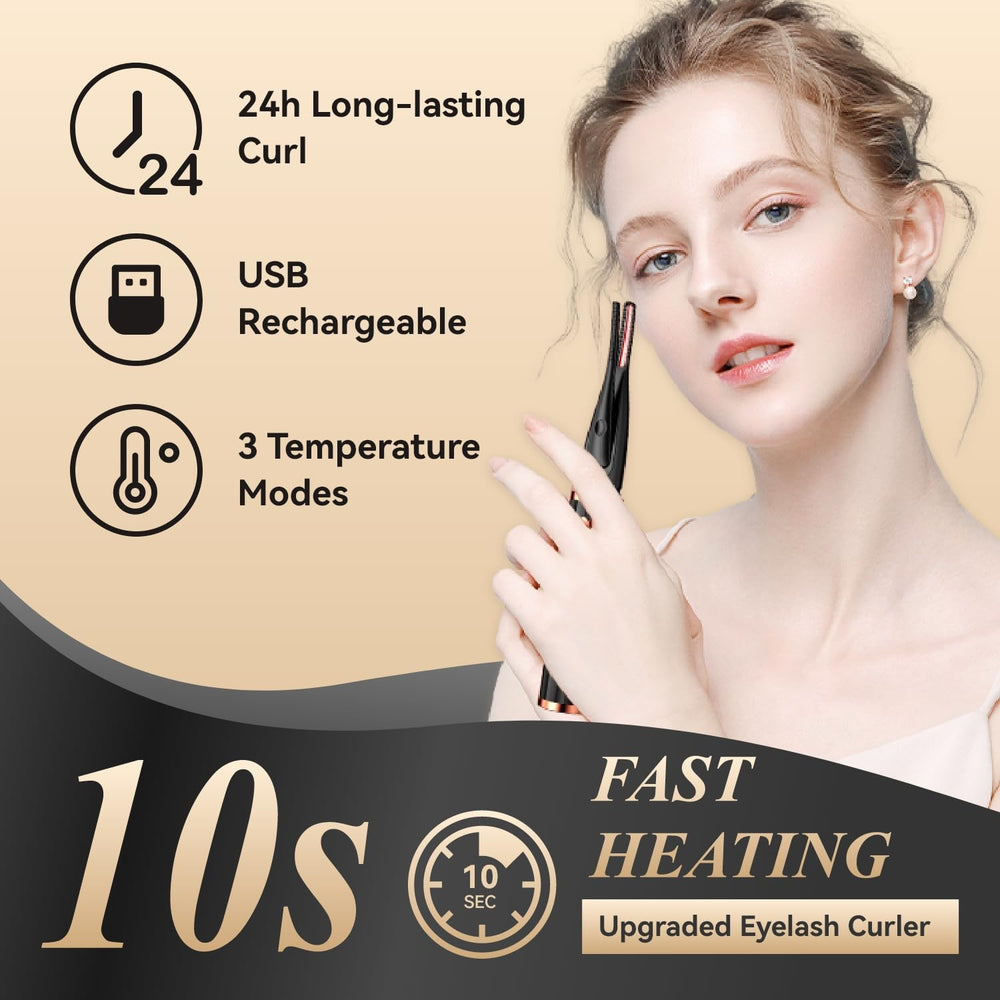 MGKO curler with 3 heat modes for customizable curl.