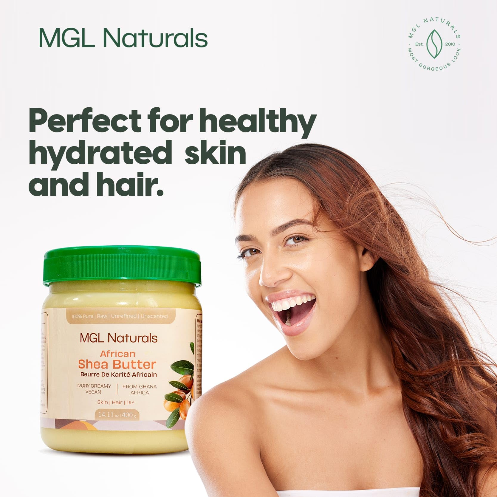MGL Naturals for dry skin relief and elasticity support
