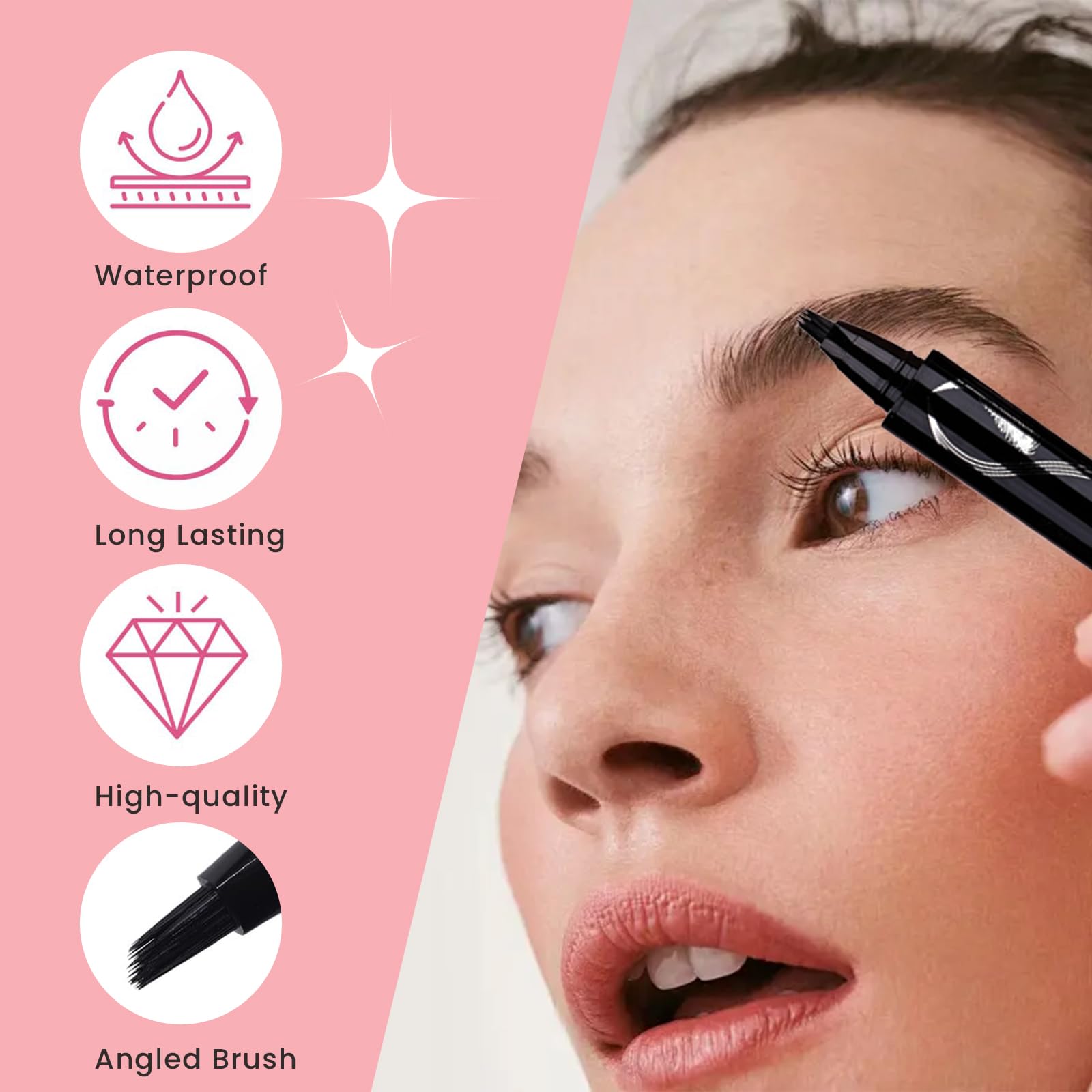 Mgviiiva Eyebrow Pen glides smoothly for effortless application