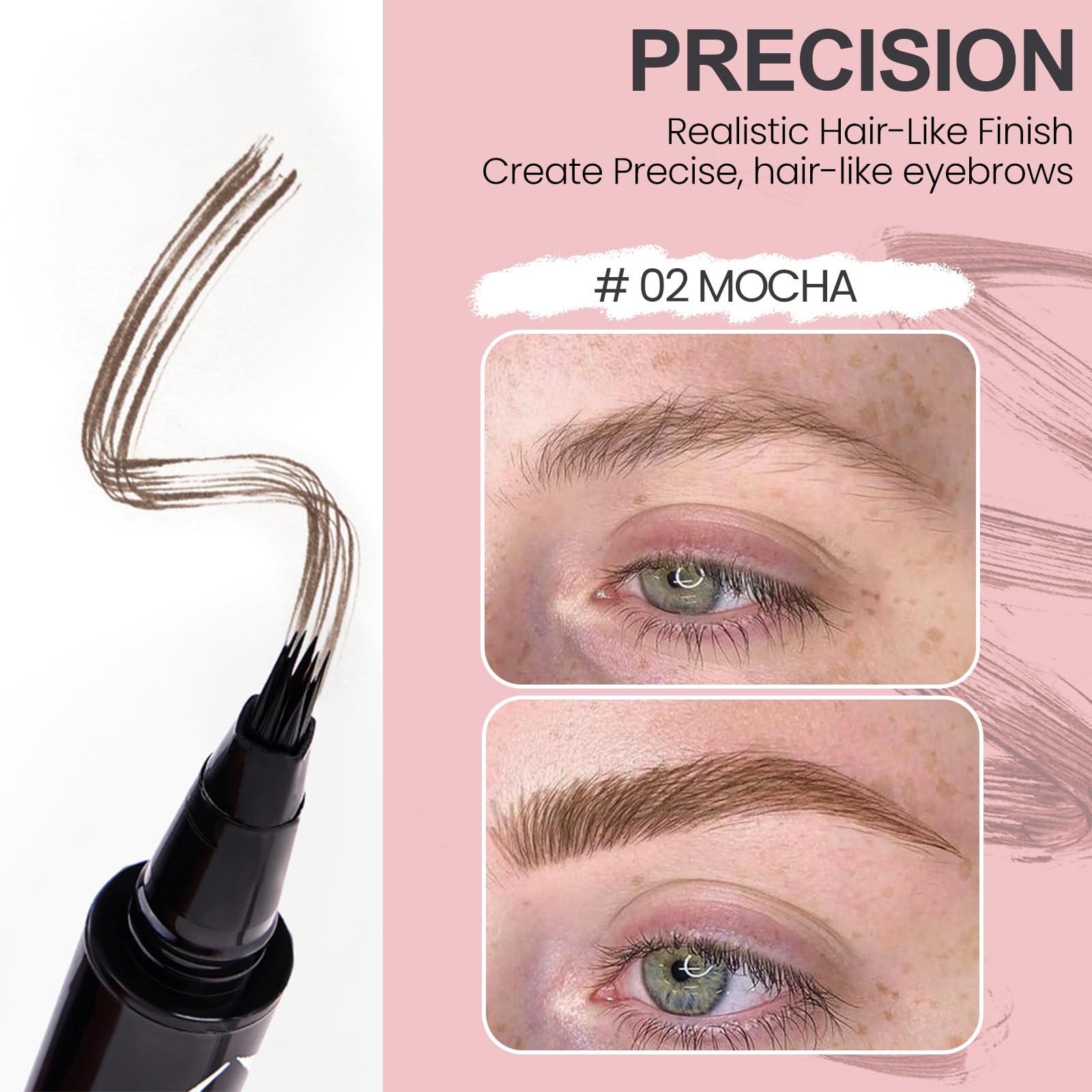 Mgviiiva Eyebrow Pen captures hair-like strokes for fuller brows