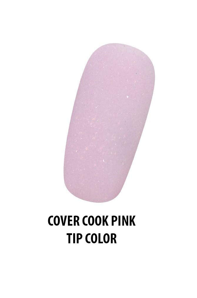 Mia Secret acrylic powder cover cool pink 2oz during application for smooth blending