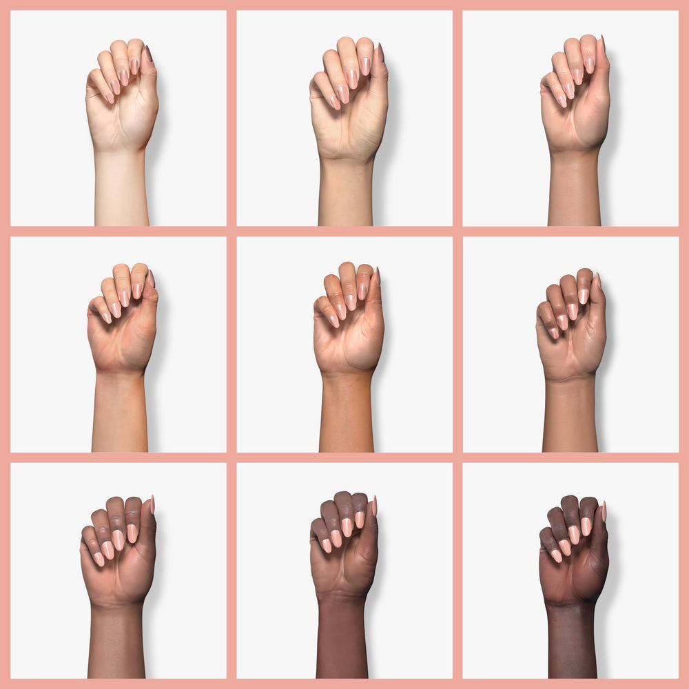 Mia Secret Cover Pink acrylic powder shows strong adhesion for durable nail enhancements
