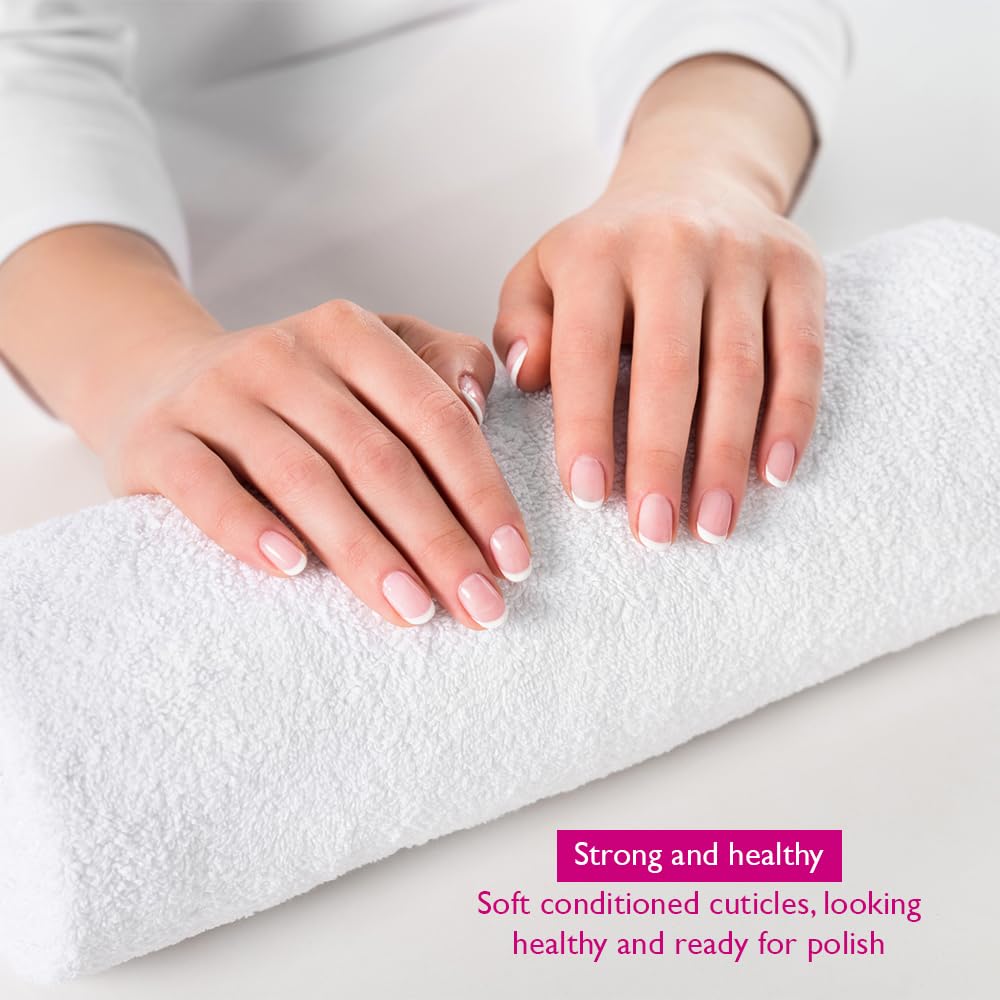 Professional spa scene featuring Mia Secret Cuticle Softener in use.