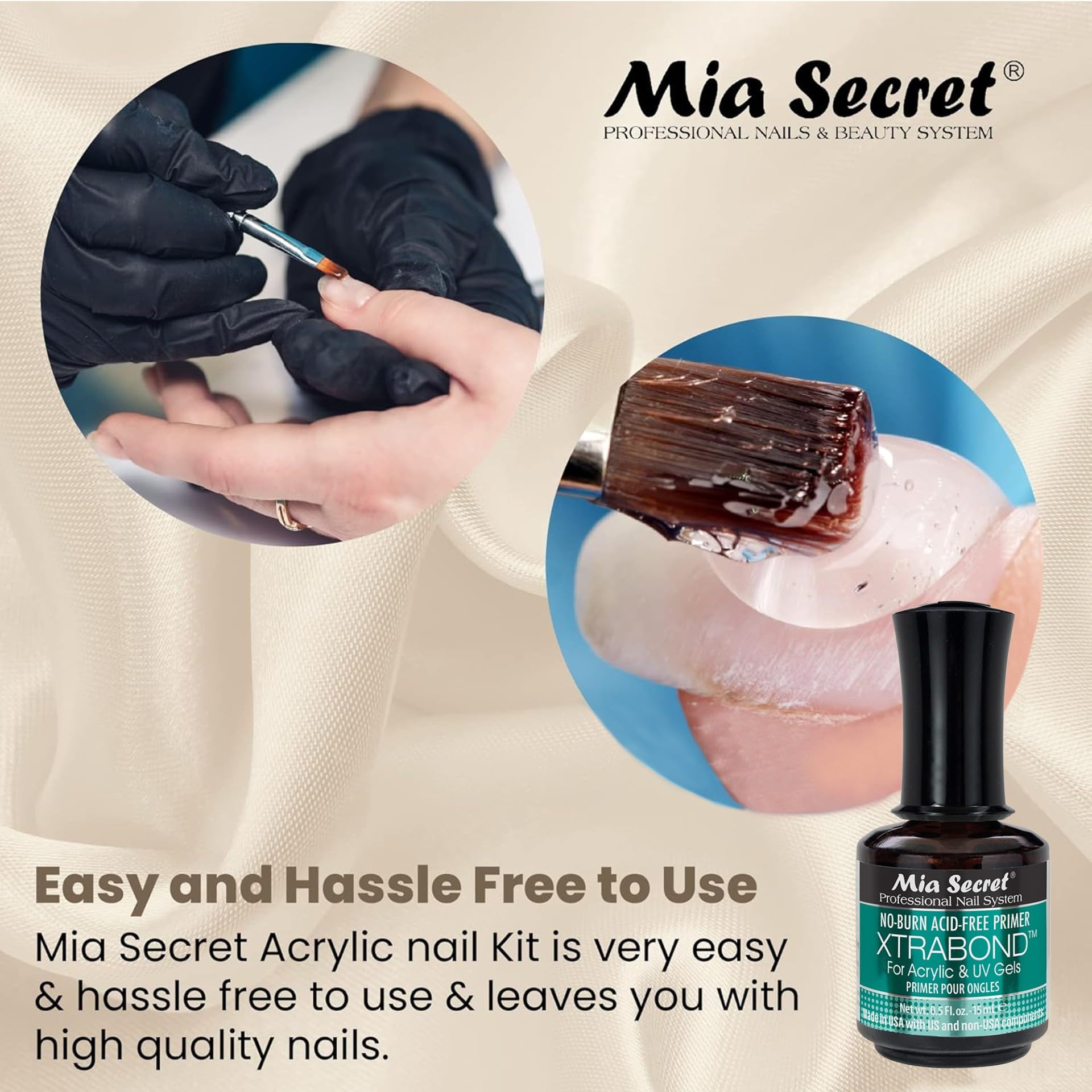 Mia Secret 100/100 nail file for shaping edges.