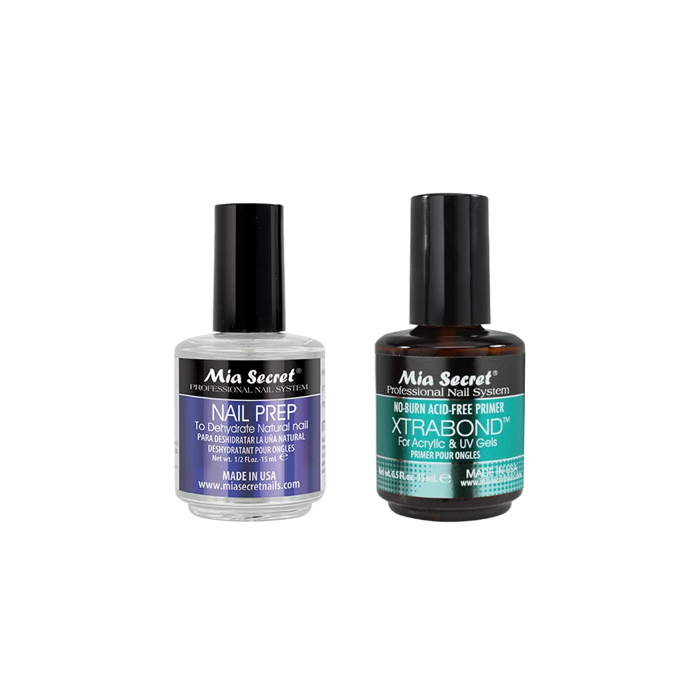 Mia Secret Nail Prep pH balance dehydrator bottle for oil-free nails