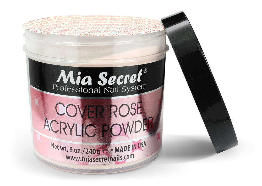 Mia Secret professional nail system packaging shows rose shade option