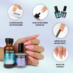 Mia Secret XtraBond acid-free primer application improves adhesion