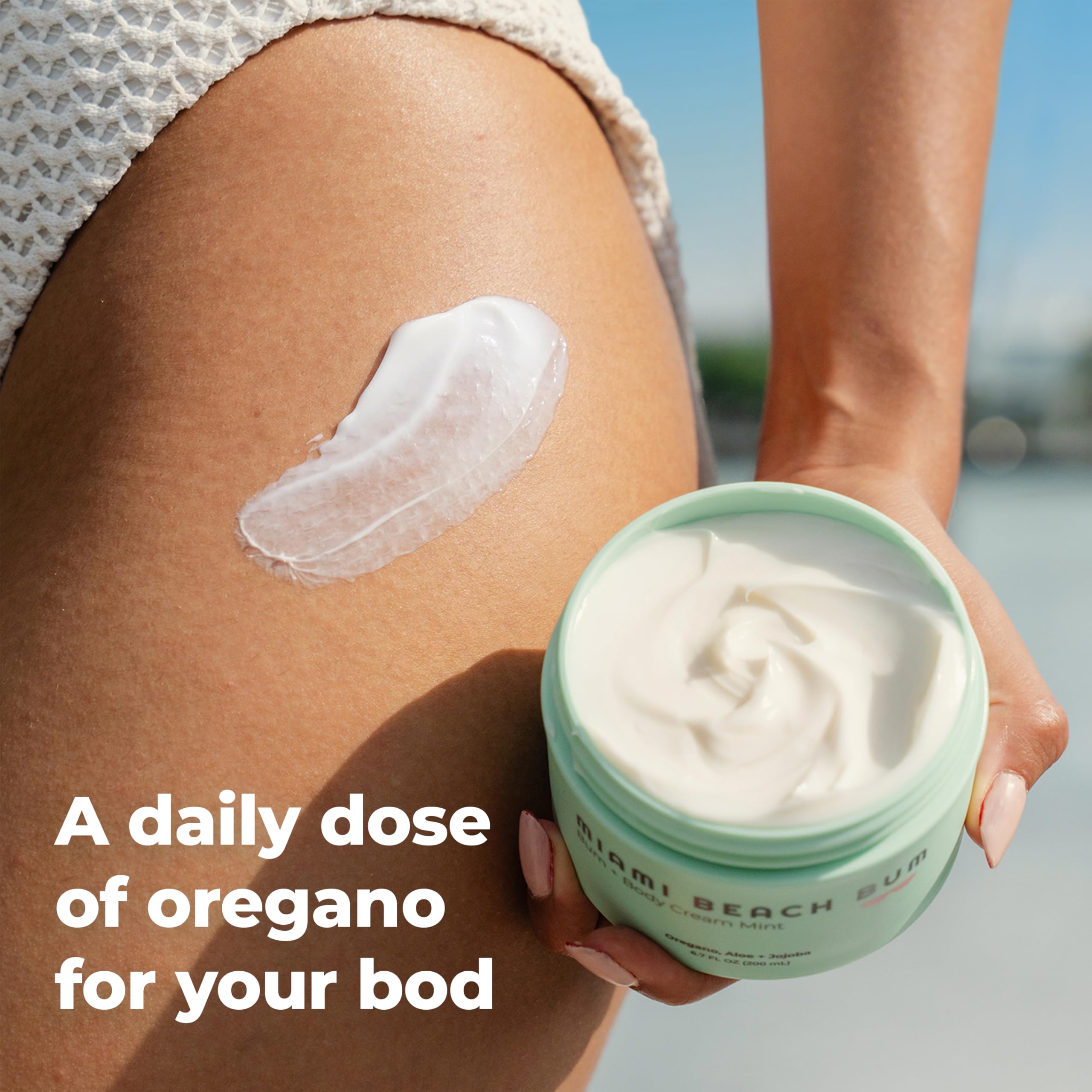 Miami Beach Bum aloe gel pump delivers hydrating moisture