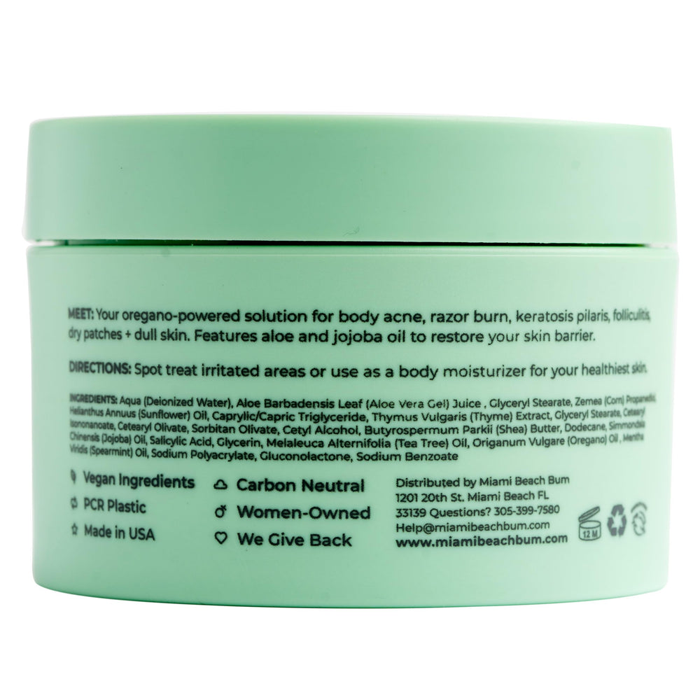 Miami Beach Bum body butter jar for daily hydration