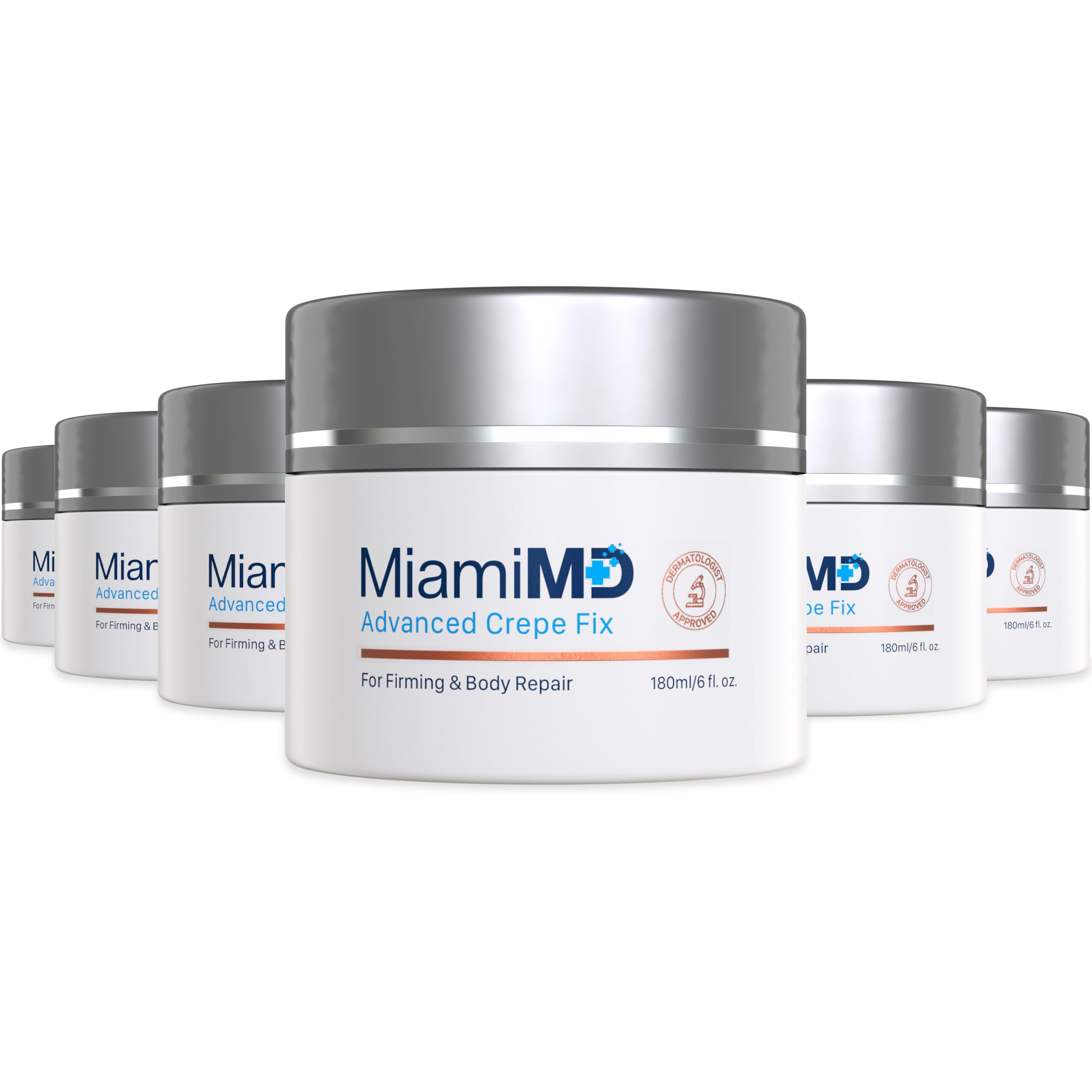 MiamiMD Advanced Crepe Fix bottle for firming and smoothing skin.