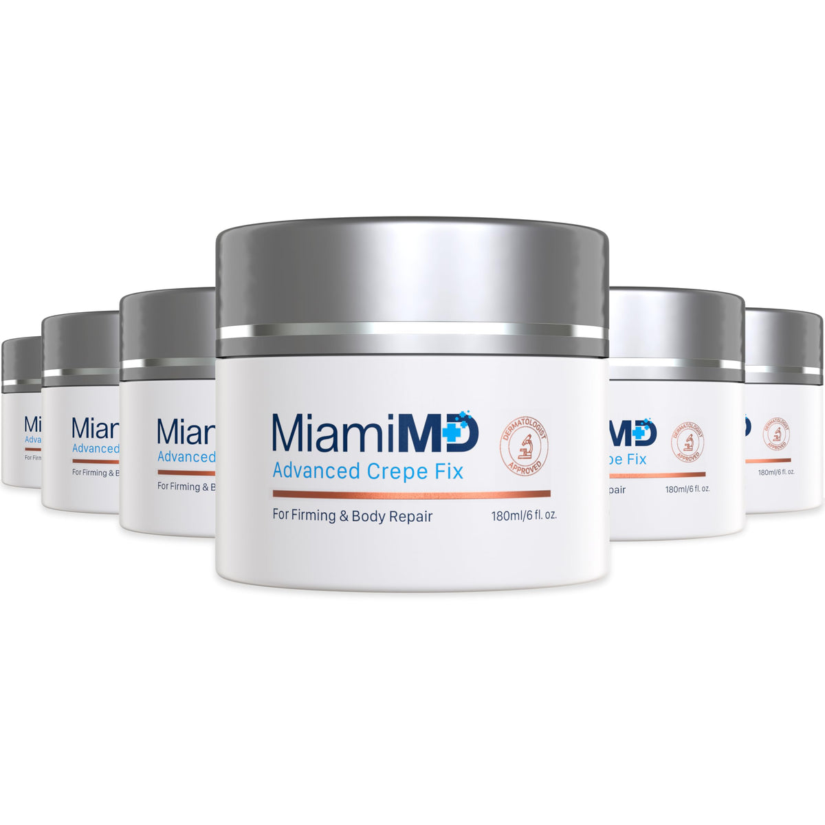 MiamiMD Advanced Crepe Fix bottle for firming and smoothing skin.