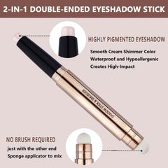 MiaSarah built-in smudger enables easy blending without harsh lines.