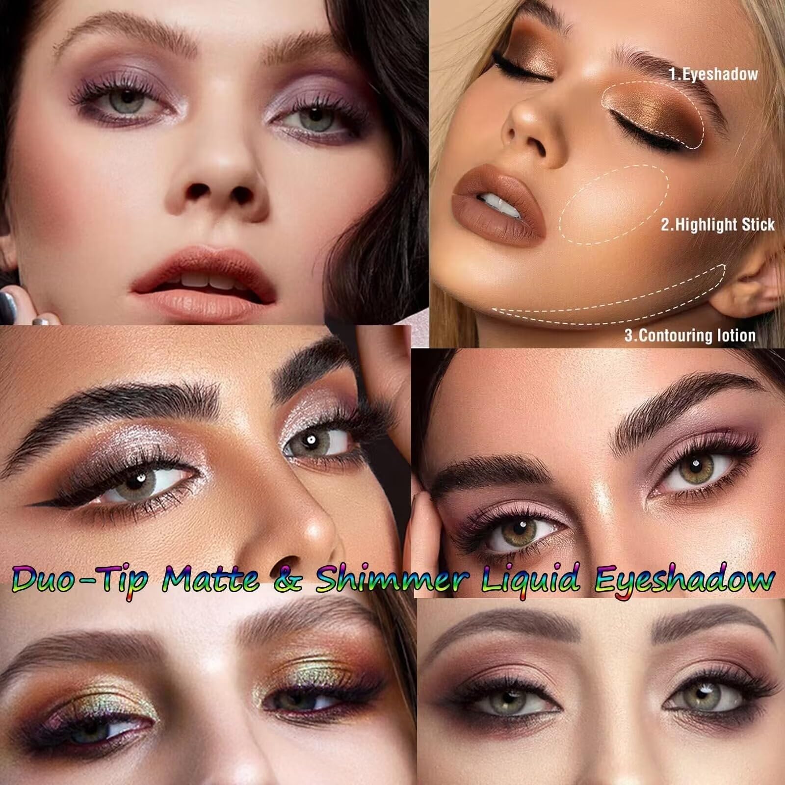 MiaSarah Rosy Brown Matte End for base and matte color application.