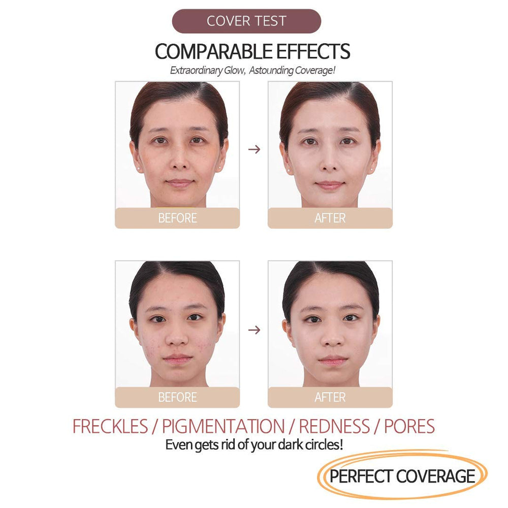 MIBA Ion Calcium Foundation Season 2 includes Damask rose water and pearl extract for soft glow