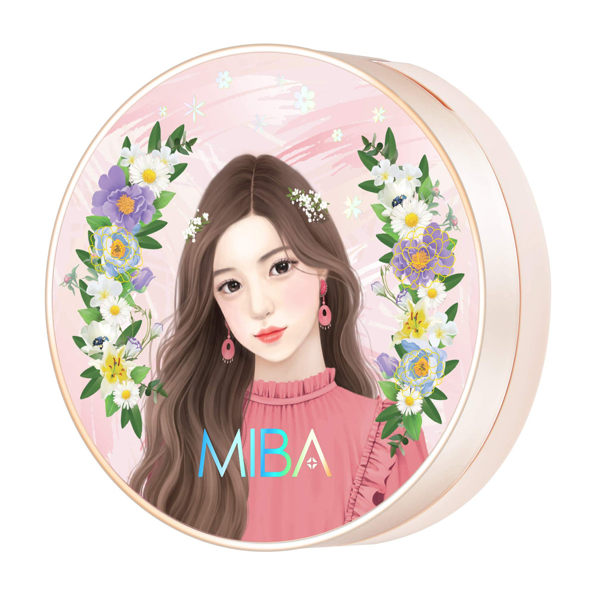 MIBA Ion Calcium Foundation Double Cushion Season 2 packaging and display for easy pickup
