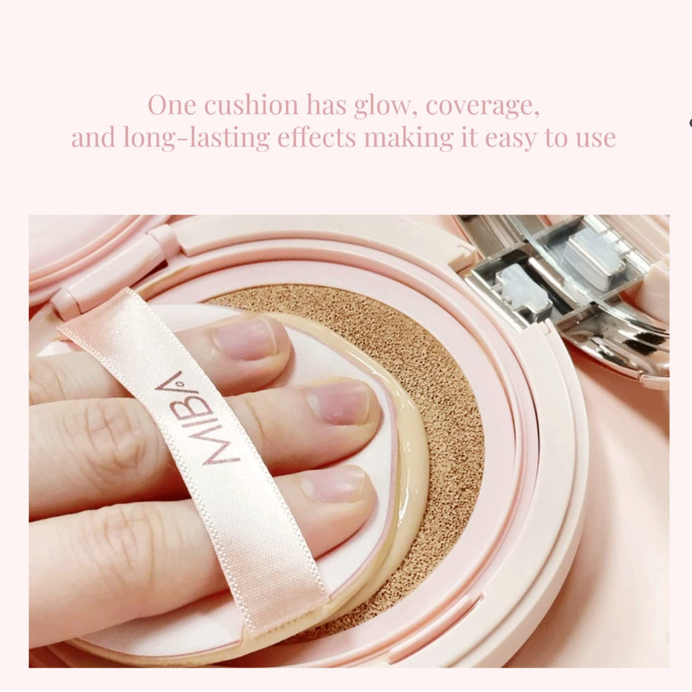 MIBA Ion Calcium Foundation non-darkening hydration for skin