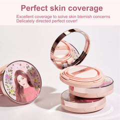 MIBA Ion Calcium Foundation One-Touch Cover smooths skin naturally