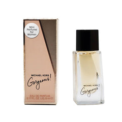 Michael Kors Gorgeous mini bottle front view for travel touch-ups