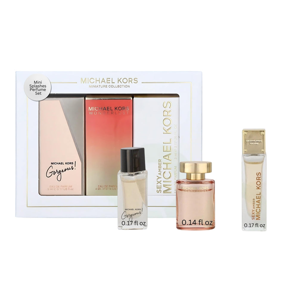 Michael Kors Gorgeous mini EDP splash bottle for on-the-go elegance