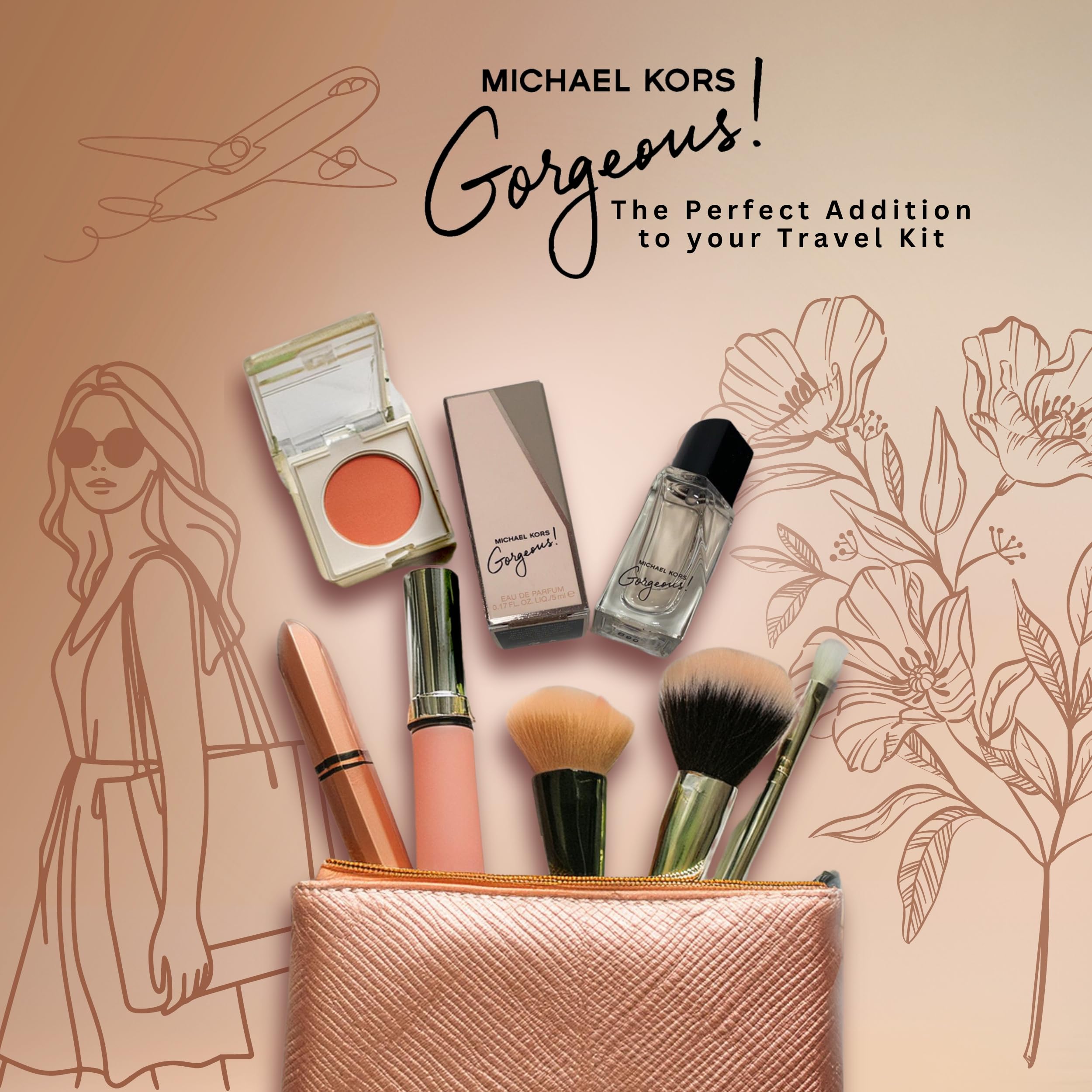 Michael Kors Gorgeous packaging box showcasing luxurious design